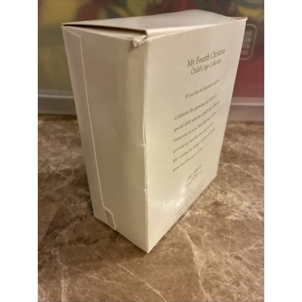 Hallmark Keepsake Ornament 2008 My Fourth Christmas Childs Age Collection & Box